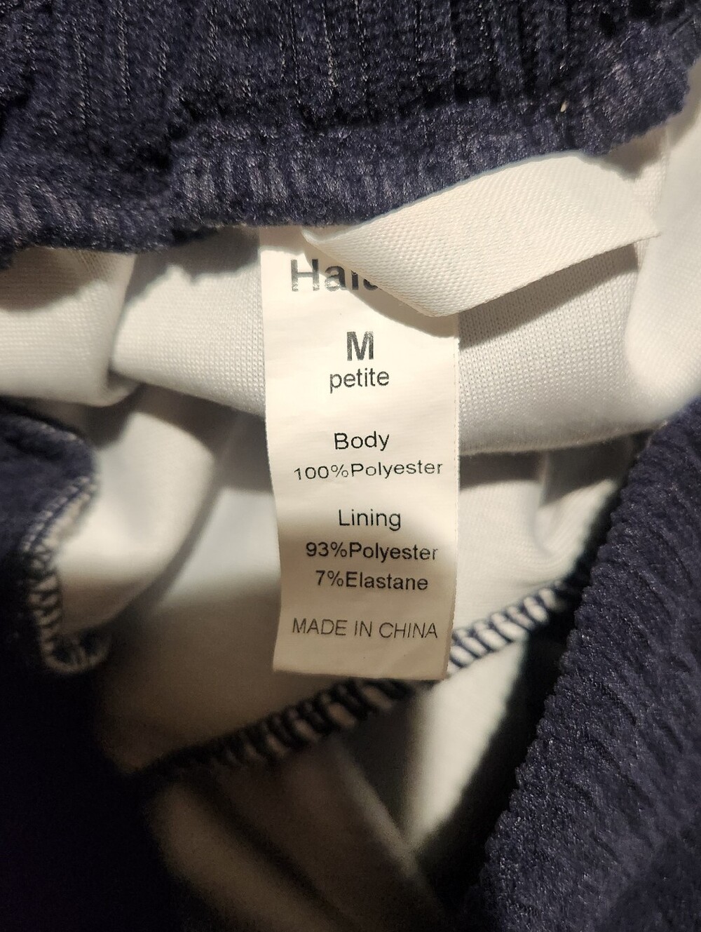 Halara High Waisted Pocket Straight Leg Corduroy Pants Medium Petite - Picture 8 of 9